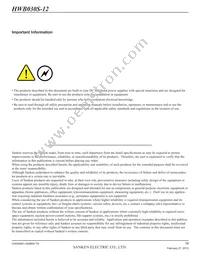 HWB060S-12-RM-C Datasheet Page 18