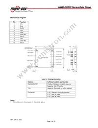 HWD075DGE-A9 Datasheet Page 5