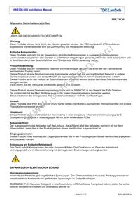 HWS3012 Datasheet Page 3