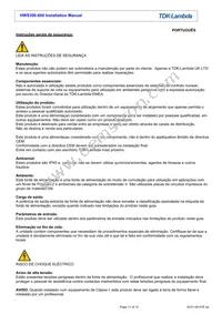 HWS3012 Datasheet Page 11