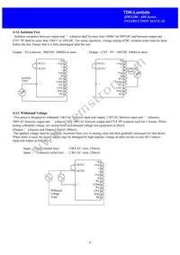 HWS3012 Datasheet Page 21