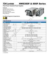 HWS600P-48 Datasheet Cover