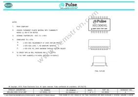 HX1300NLT Datasheet Cover