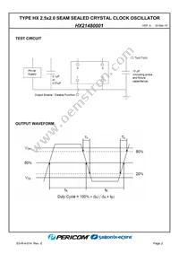 HX21480001 Datasheet Page 4