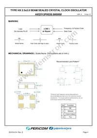 HX2513F0026.000000 Datasheet Page 6