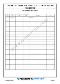 HX3125006Q Datasheet Page 2