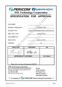HX3127001Q Datasheet Cover
