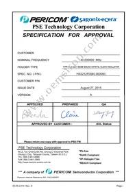 HX3212F0040.000000 Datasheet Cover