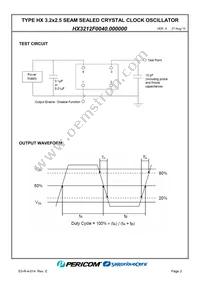 HX3212F0040.000000 Datasheet Page 4