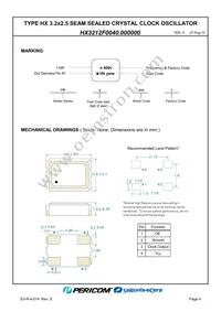 HX3212F0040.000000 Datasheet Page 6