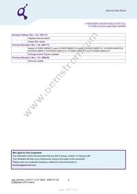 HYB25D512800CE-6 Datasheet Page 2