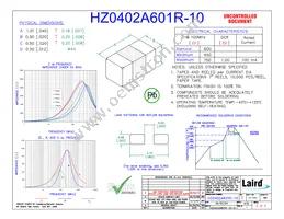 HZ0402A601R-10 Cover