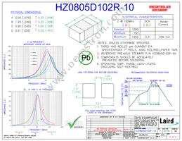 HZ0805D102R-10 Cover