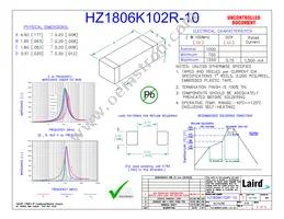 HZ1806K102R-10 Datasheet Cover