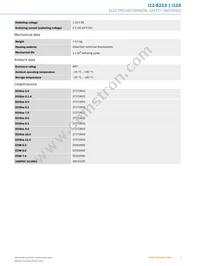 I11-S213 Datasheet Page 3