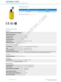 I110-RA223 Datasheet Page 2