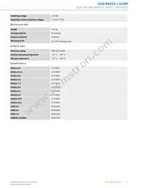 I110-RA313 Datasheet Page 3