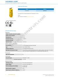 I110-SA223 Datasheet Page 2