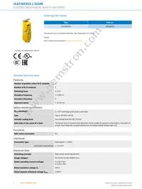 I110-SA313 Datasheet Page 2