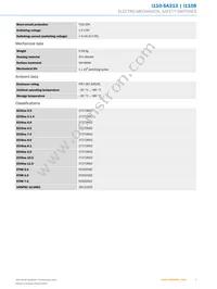 I110-SA313 Datasheet Page 3