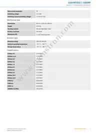 I150-RP313 Datasheet Page 3