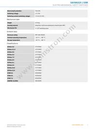 I16-SA113 Datasheet Page 3