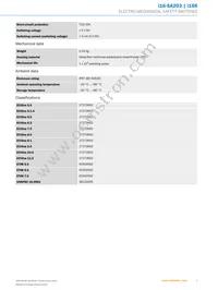 I16-SA203 Datasheet Page 3