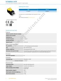 I17-SA213 Datasheet Page 2