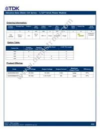 I3A4W005A150V-001-R Datasheet Page 2