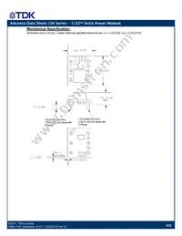 I3A4W005A150V-001-R Datasheet Page 3