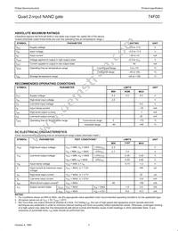 I74F00D Datasheet Page 3