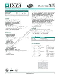 IAA110P Datasheet Cover