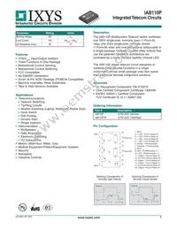 IAB110P Datasheet Cover