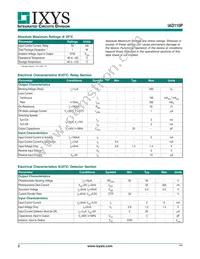 IAD110P Datasheet Page 2