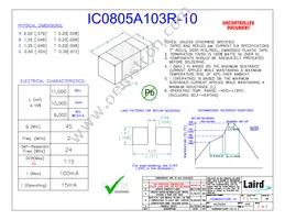 IC0805A103R-10 Cover