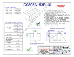 IC0805A153R-10 Cover