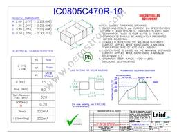 IC0805C470R-10 Cover