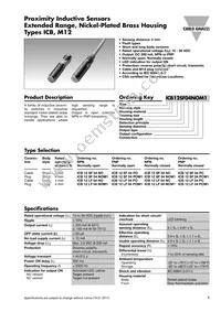 ICB12SF04POM1 Datasheet Cover