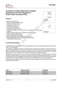 ICE1QS01G Datasheet Page 3