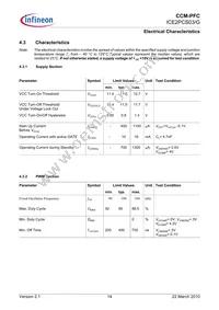 ICE2PCS03GXT Datasheet Page 14