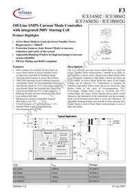 ICE3BS02G Datasheet Page 3