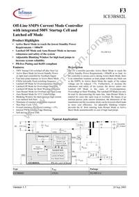 ICE3BS02L Datasheet Page 3