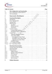 ICE3BS02L Datasheet Page 4