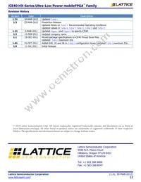 ICE40HX640-VQ100 Datasheet Page 12