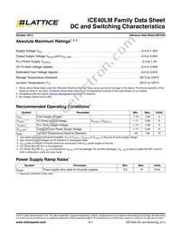 ICE40LM2K-CM49 Datasheet Page 15