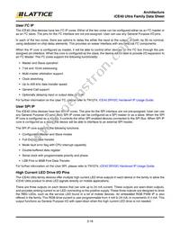 ICE5LP4K-SG48ITR50 Datasheet Page 19