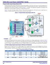 ICE65L08F-TCS110I Datasheet Page 10