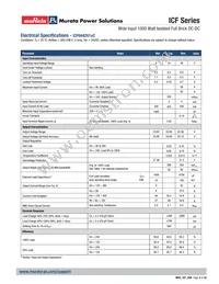 ICF0719V1PTC Datasheet Page 4