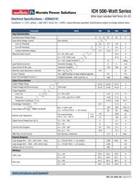 ICH0141V1PC Datasheet Page 4