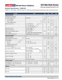 ICH0141V1PC Datasheet Page 5